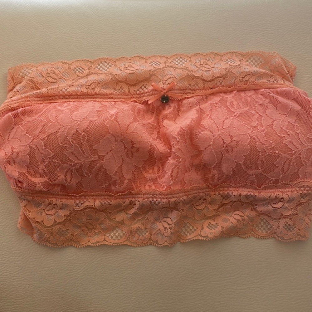 Guess Lace Coral Bralette